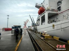 全球首艘直航包船抵达上海港 带来约4750吨新一季新西兰奇异果